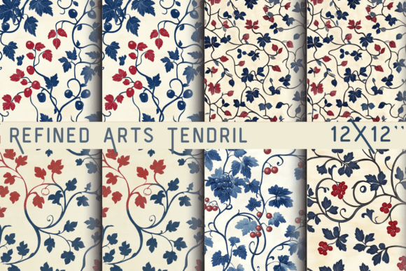 Download Refined Arts Tendril Lattice Printable - Refined Collection
