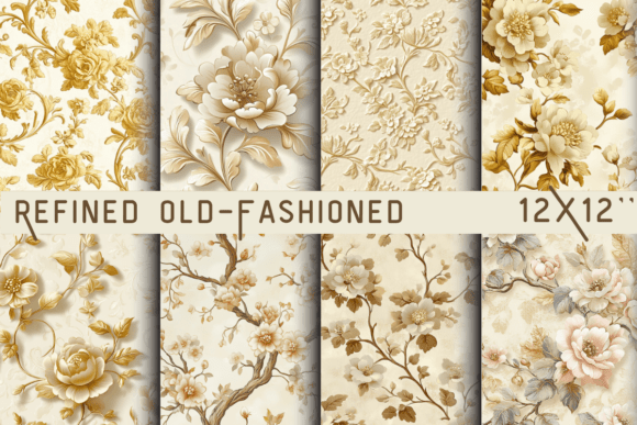 Download Refined Old-Fashioned Blossom Pattern - Refined Collection