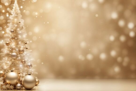 Download Magnificent Christmas Background Mockup - Magnificent Collection