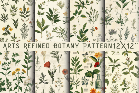 Download Arts Refined Botany Pattern - Refined Collection