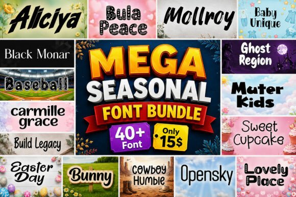 Download Mega Seasonal Bundle - Seasonal Collection