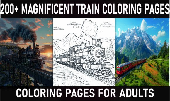 Download 200+ Magnificent Train Coloring Pages - Magnificent Collection