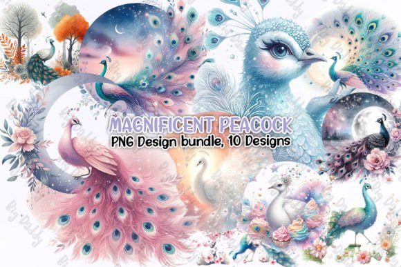 Download Magnificent Peacock Clipart PNG - Magnificent Collection